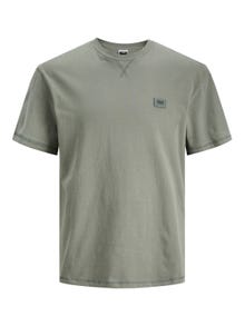 Jack & Jones Logo Crew neck T-shirt -Agave Green - 12240266