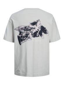 Jack & Jones Printed Crew neck T-shirt -High-rise - 12240272