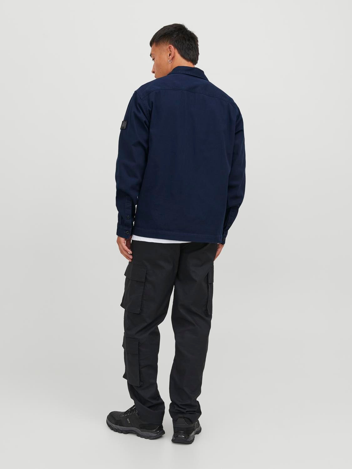 Jack & Jones Relaxed Fit Overshirt -Navy Blazer - 12240366