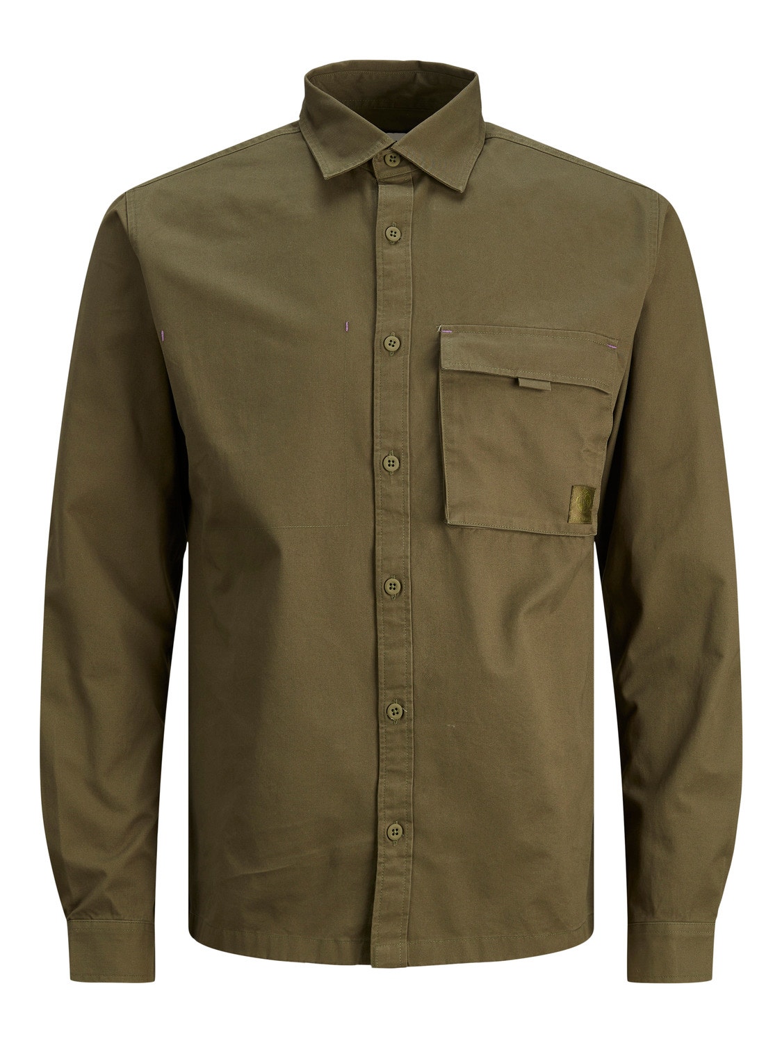 Jack & Jones Comfort Fit Casual overhemd -Olive Night - 12240397