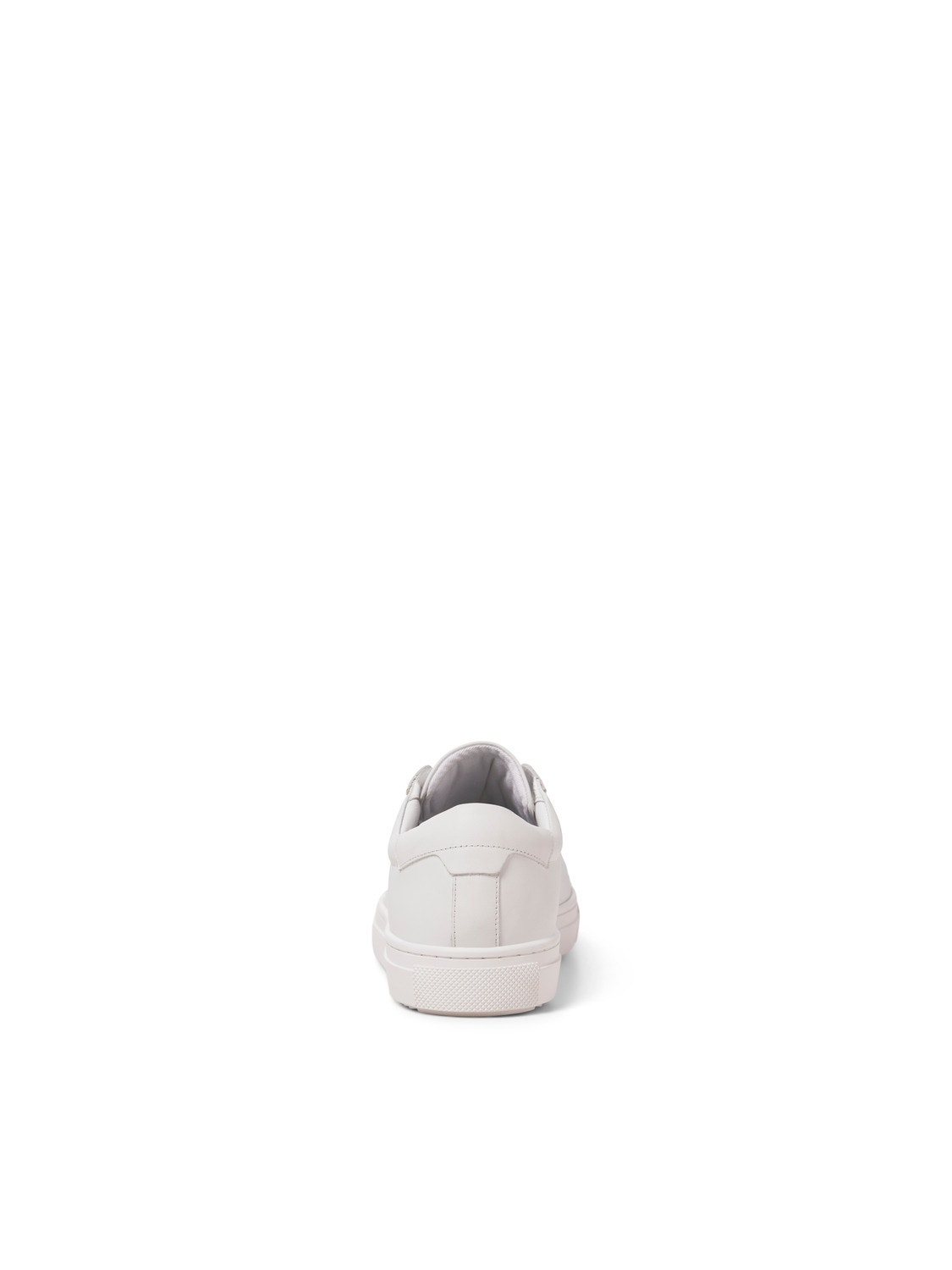 Jack & Jones Leder Sneaker -White - 12240477