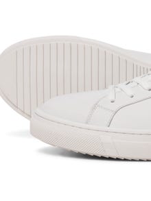 Jack & Jones Leder Sneaker -White - 12240477