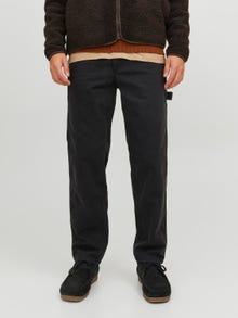 Jack & Jones Relaxed Fit Cargo nadrág -Black - 12240492