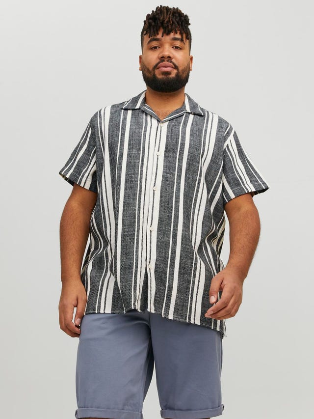 Jack & Jones Plus Size Regular Fit Striped shirt - 12240516