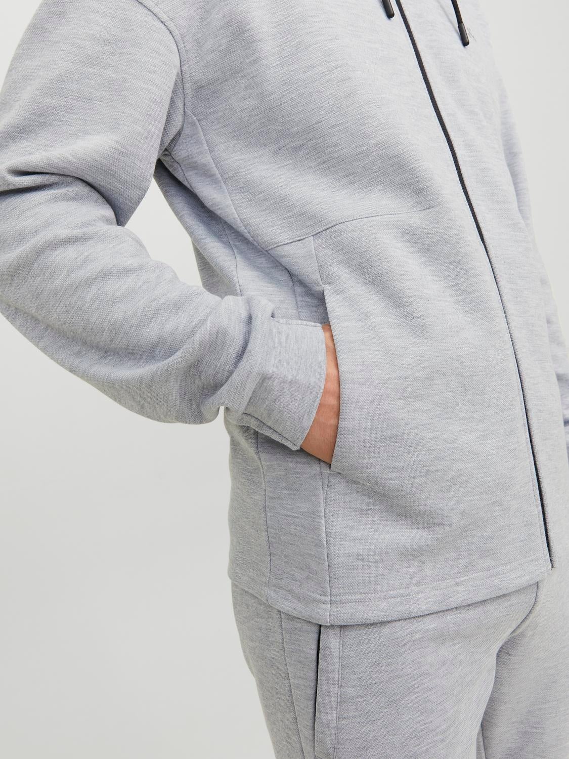 Plain gray nike discount hoodie