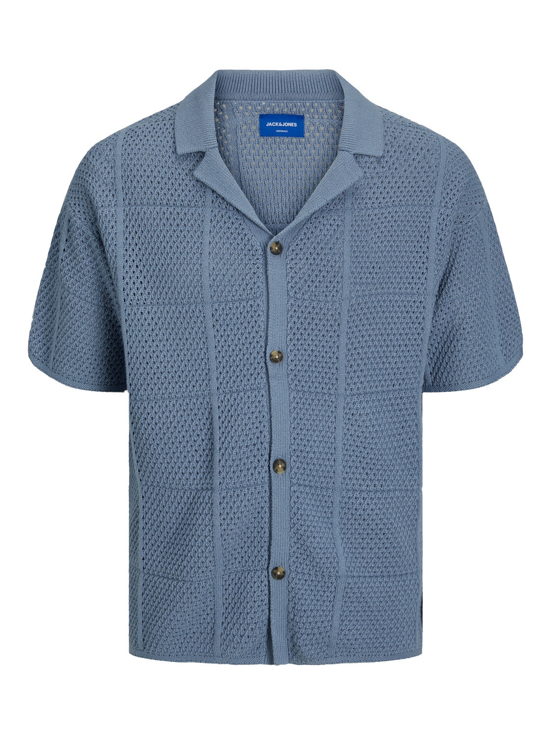 Jack & Jones Regular Fit Volnočasová košile -Blue Mirage - 12240639