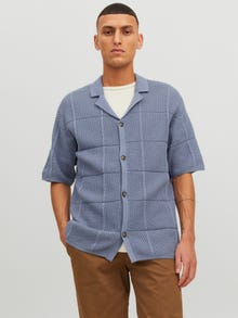 Jack & Jones Camisa Casual Regular Fit -Blue Mirage - 12240639