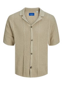 Jack & Jones Regular Fit Avslappnad skjorta -Crockery - 12240639