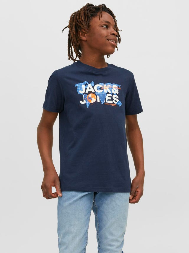 Jack & Jones Logo T-shirt For boys - 12240947
