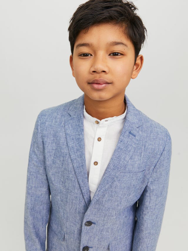 Blazer Ragazzo Jack & Jones Jprsolar - Doppiopetto Elegante, Fodera Completa
