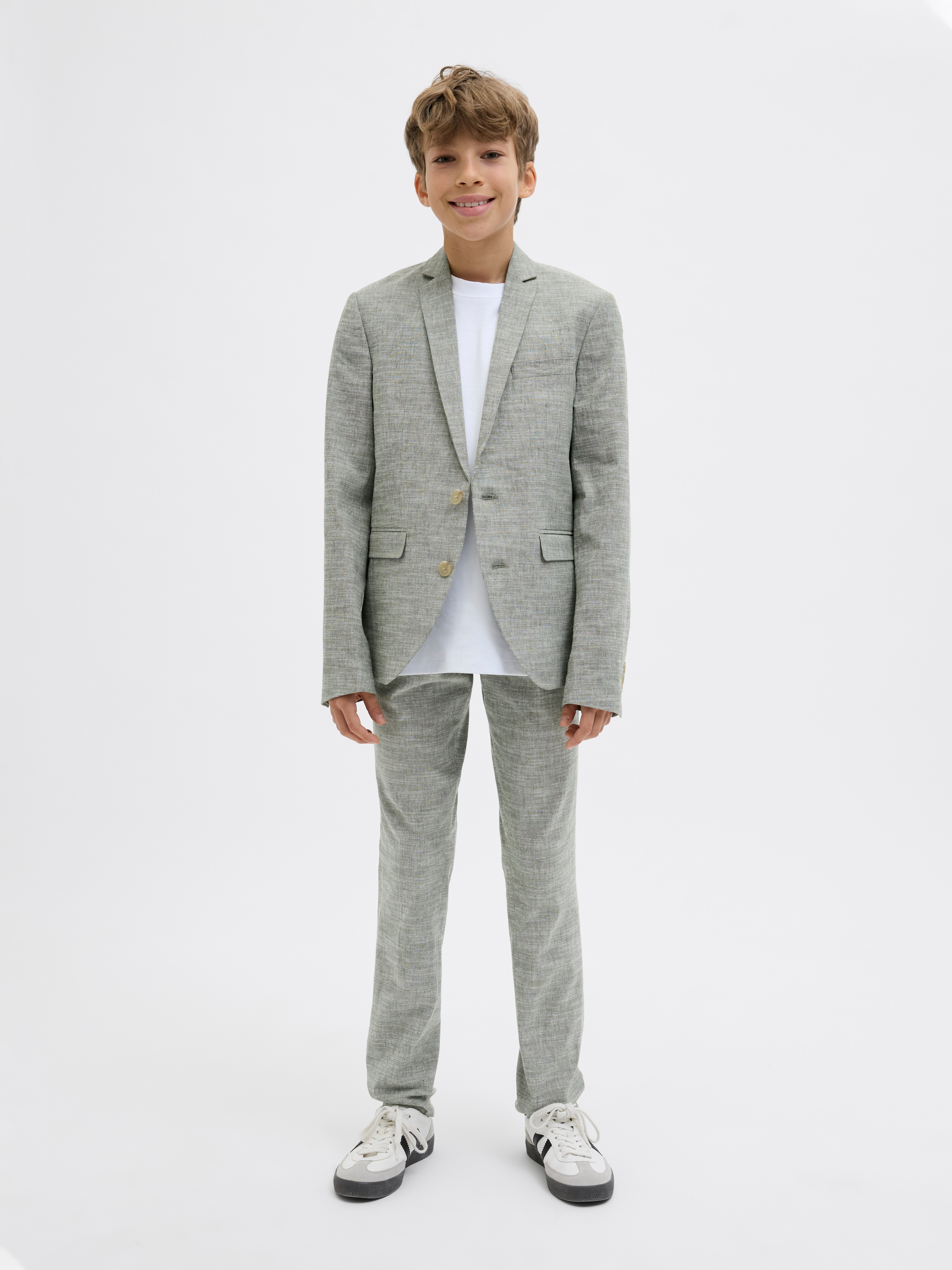 JPRRIVIERA BLAZER SN JNR Blazers Junior | Vert foncé | Jack & Jones JPRRIVIERA BLAZER SN JNR Blazers Junior | Vert foncé | Jack & Jones
