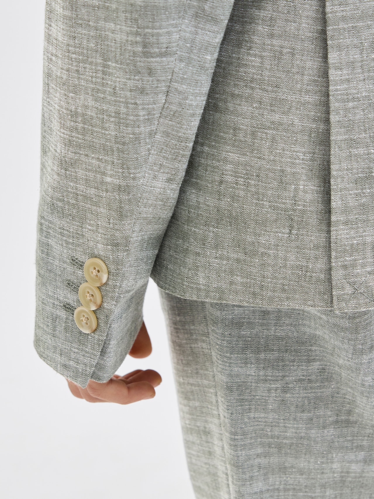 Jack & Jones PREMIUM JPRRIVIERA SLIM FIT - Blazer - Light Grey Melange Jam22a063 C11 Jack & Jones PREMIUM JPRRIVIERA SLIM FIT - Blazer - Light Grey Melange Jam22a063 C11