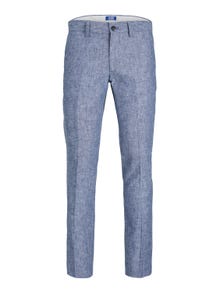 Jack & Jones JPRRIVIERA Eleganckie spodnie Dla chłopców -Chambray Blue - 12240952