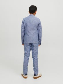 Jack & Jones JPRRIVIERA Tailored bukser Til drenge -Chambray Blue - 12240952