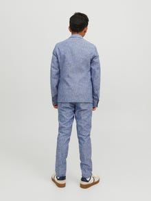 Jack & Jones JPRRIVIERA Kostiuminės kelnės Jaunimui -Chambray Blue - 12240952