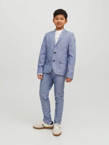 Jack & Jones JPRRIVIERA Tailored Trousers For boys -Chambray Blue - 12240952