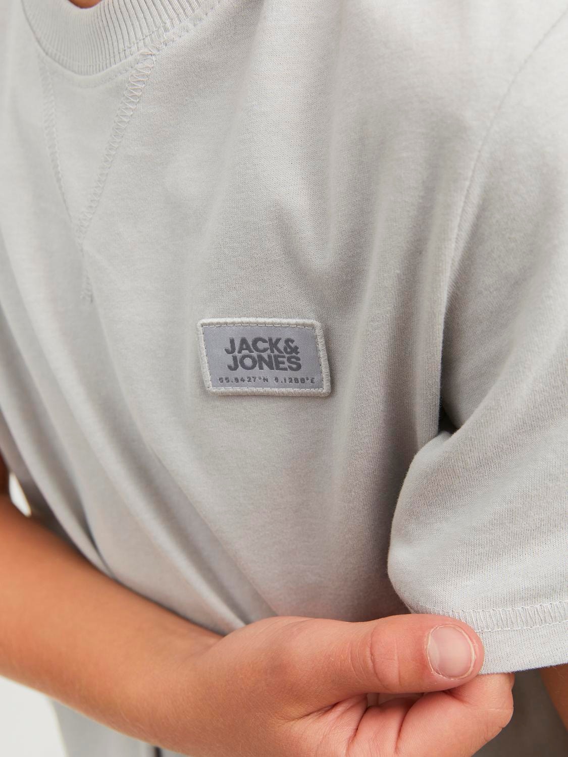 Jack & Jones Z logo T-shirt Dla chłopców -High-rise - 12240964