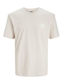 Jack & Jones Poikien Painettu T-paita -Moonbeam - 12240968