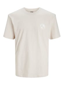 Jack & Jones T-shirt Imprimé Pour les garçons -Moonbeam - 12240968