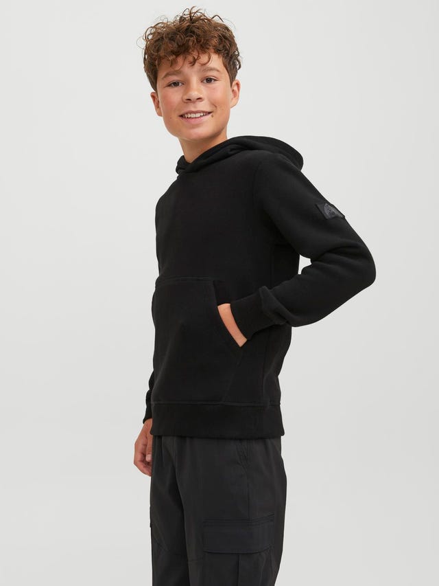 Jack & Jones Plain Hoodie For boys - 12240994