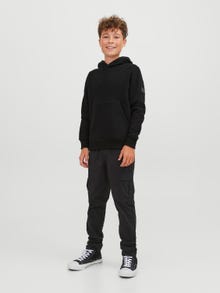 Jack & Jones Sima Kapucnis felső Ifjúsági -Black - 12240994