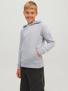 Jack & Jones Gładki Bluza z kapturem Dla chłopców -High-rise - 12240994