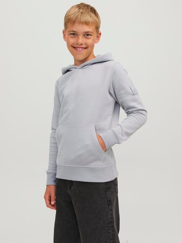 Jack & Jones Plain Hoodie For boys - 12240994