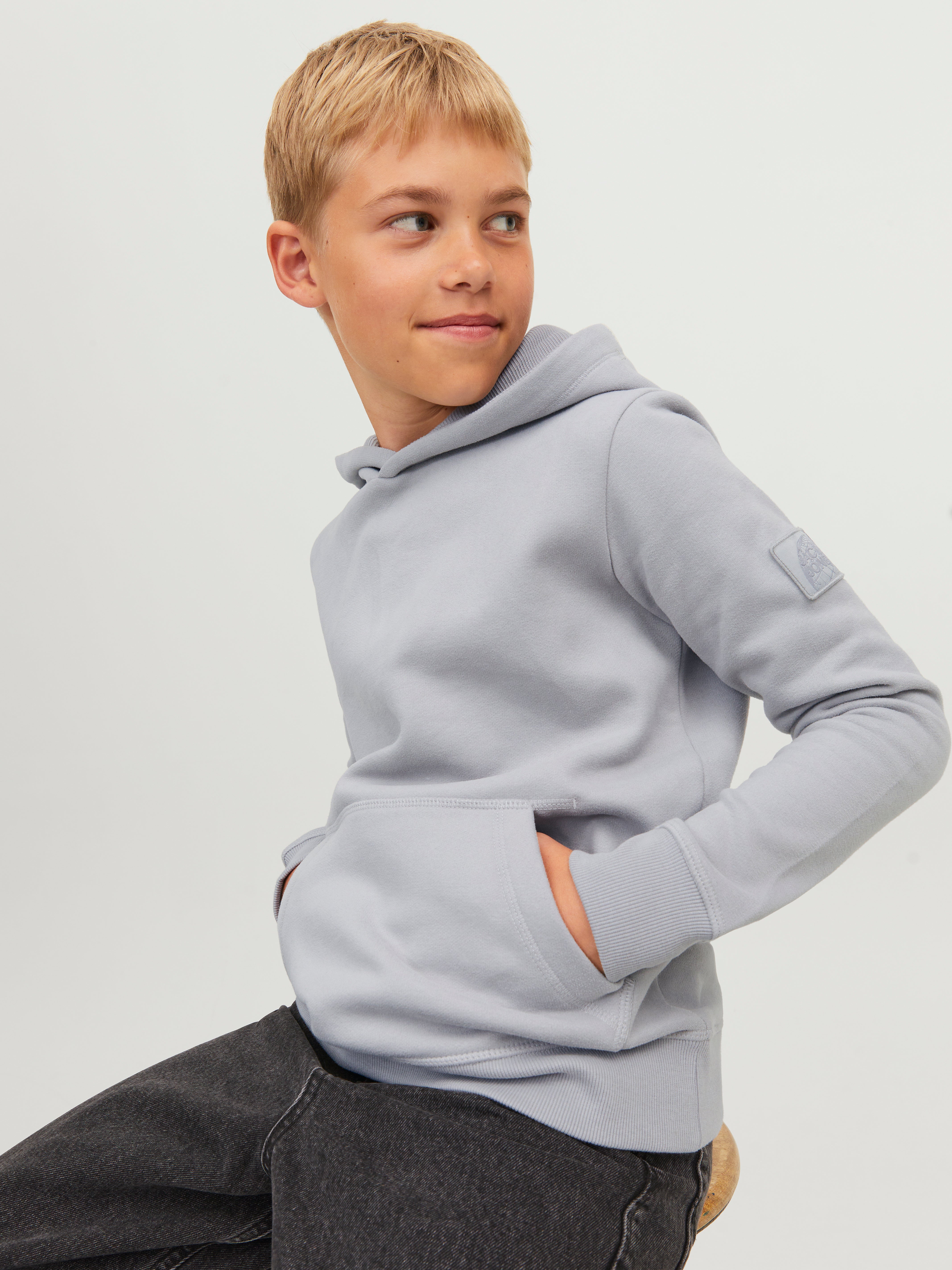 Boys plain clearance hoodies