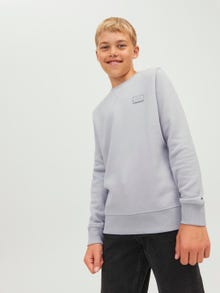 Jack & Jones Logo Crew neck Sweatshirt For boys -High-rise - 12240997