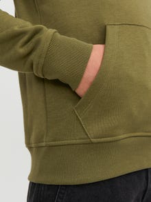 Jack & Jones Logo Hoodie Voor jongens -Olive Branch - 12241029