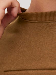 Jack & Jones Printet Sweatshirt med rund hals -Emperador - 12241106