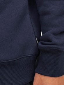 Jack & Jones Gedruckt Sweatshirt mit Rundhals -Perfect Navy - 12241106