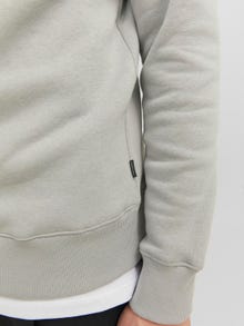 Jack & Jones Tryck Crewneck tröja -Ultimate Grey - 12241106