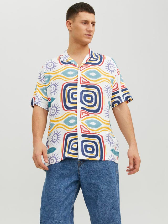 Jack & Jones Regular Fit Hawaii skjorte - 12241163