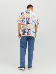 Jack & Jones Regular Fit Resort shirt -Cloud Dancer - 12241163