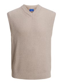 Jack & Jones Plain Knitted vest -Atmosphere - 12241167