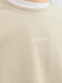 Jack & Jones Einfarbig Sweatshirt mit Rundhals -Pure Cashmere - 12241205