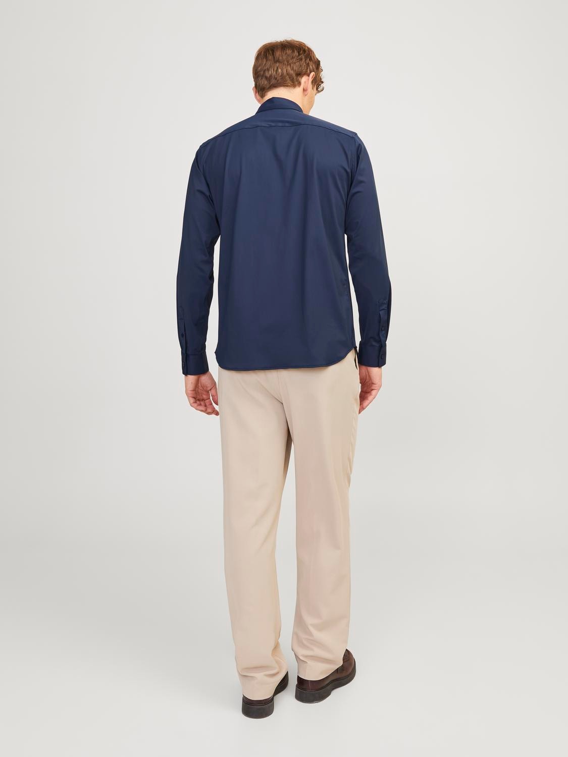 Jack & Jones Slim Fit Formeel overhemd -Navy Blazer - 12241530