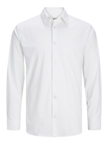 Jack & Jones Slim Fit Oberhemd -White - 12241530