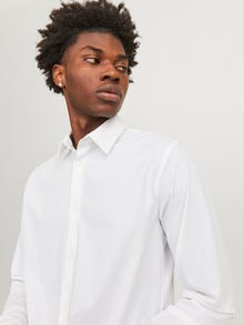 Jack & Jones Slim Fit Oberhemd -White - 12241530