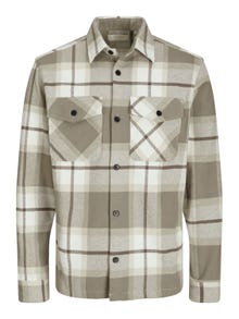Jack & Jones Comfort Fit Overshirt -Brindle - 12241533