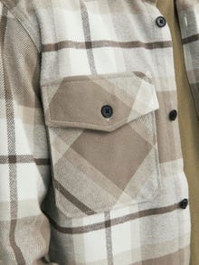 Jack & Jones Comfort Fit Overshirt -Brindle - 12241533