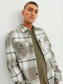 Jack & Jones Surchemise Comfort Fit -Brindle - 12241533