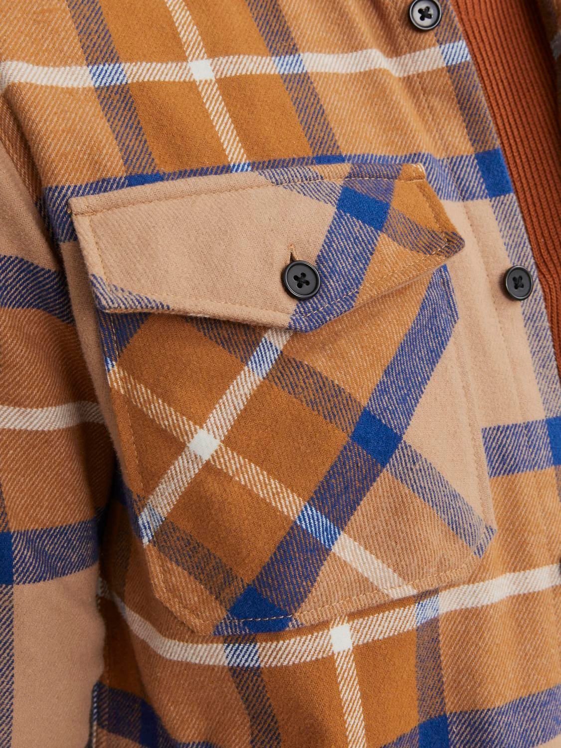 Jack & Jones Comfort Fit Overshirt -Leather Brown - 12241533