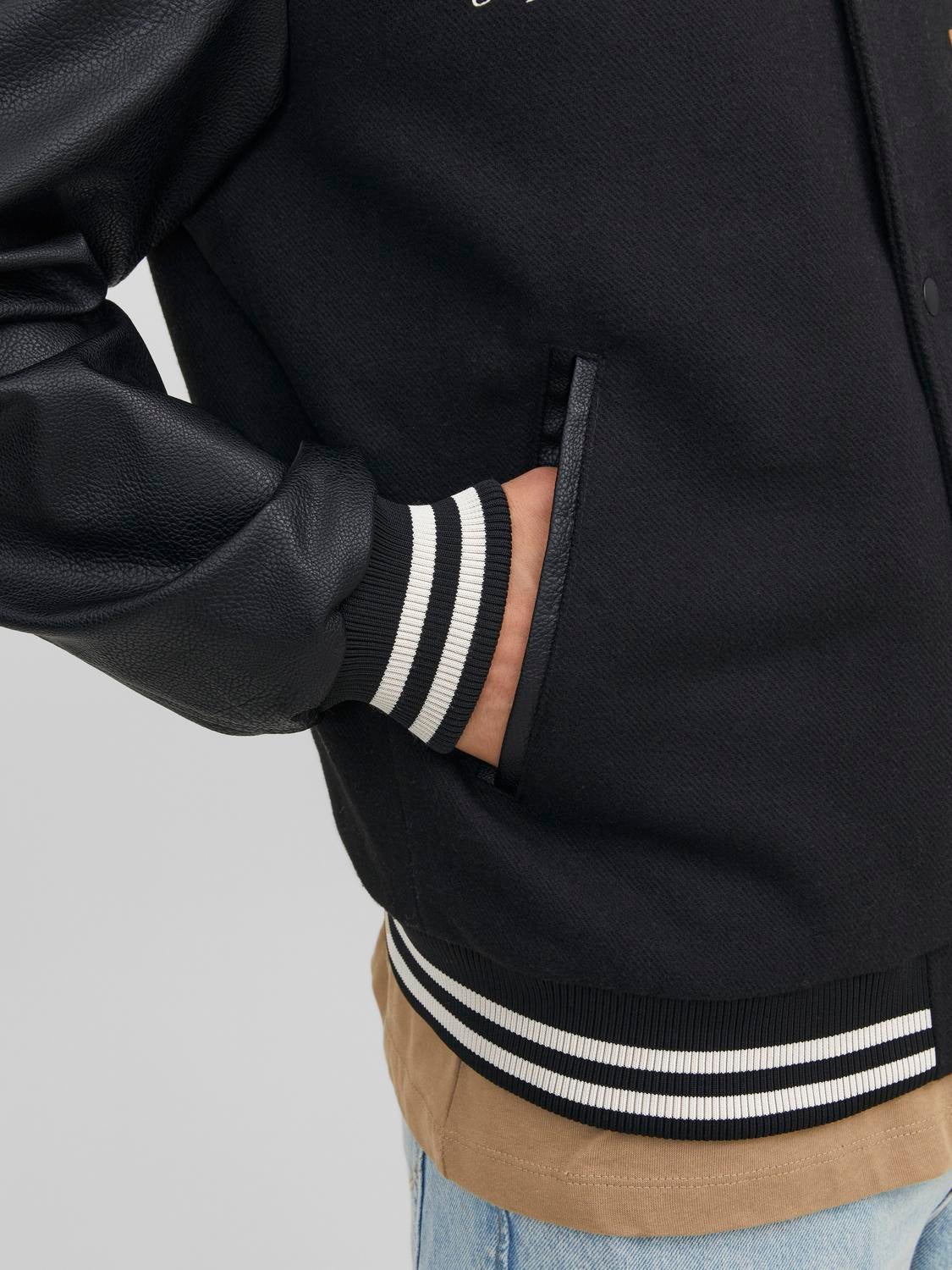 Jack and outlet jones baseball jacket