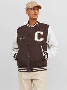 Jack & Jones Varsity Jacket -Chocolate Brown - 12241559