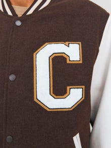 Jack & Jones Varsity Jacket -Chocolate Brown - 12241559