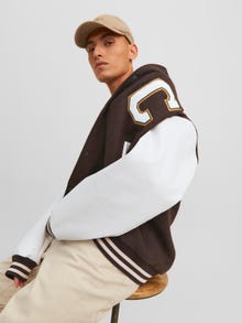 Jack & Jones Varsity Jacket -Chocolate Brown - 12241559