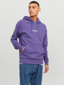 Jack & Jones Hoodie -Twilight Purple - 12241687