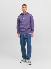 Jack & Jones Hoodie -Twilight Purple - 12241687